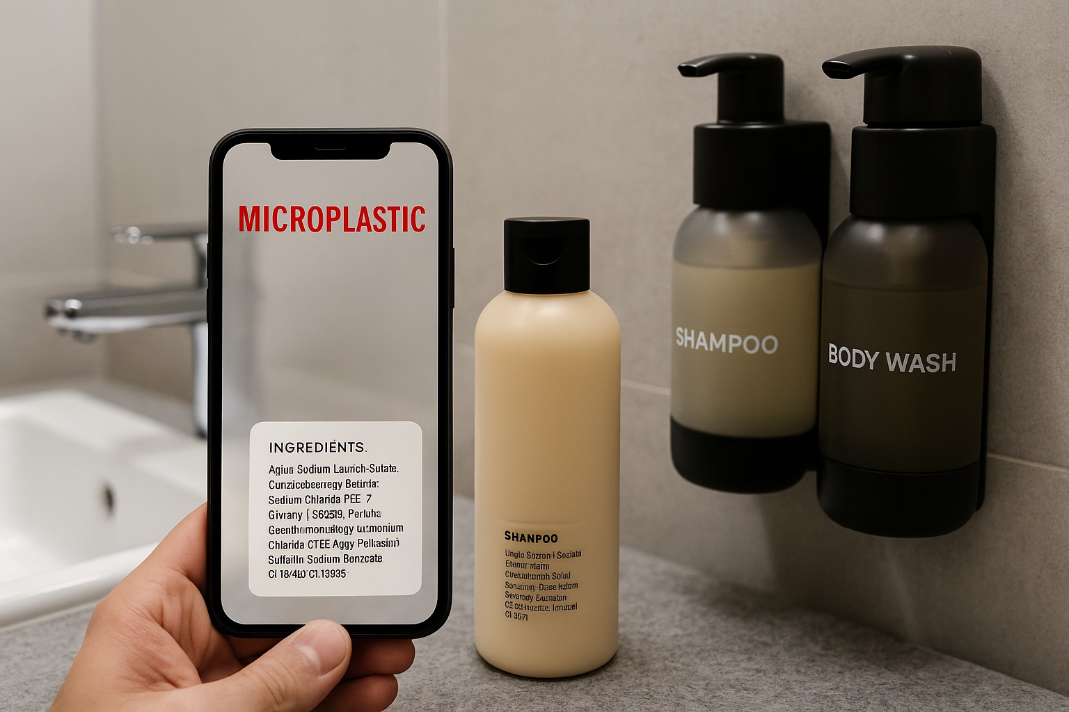 Microplastic in hotels operations